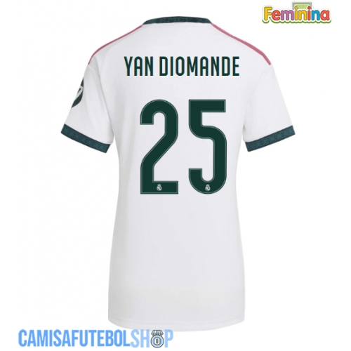 Camisa de time de futebol Real Madrid Yan Diomande #25 Replicas 1º Equipamento Feminina 2026-27 Manga Curta